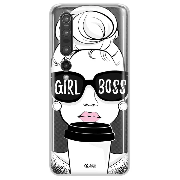 Girl Boss Xiaomi Mi 10 Pro Clear TPU Case