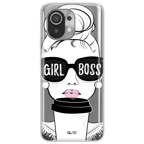 Girl Boss Xiaomi Mi 11 Clear TPU Case
