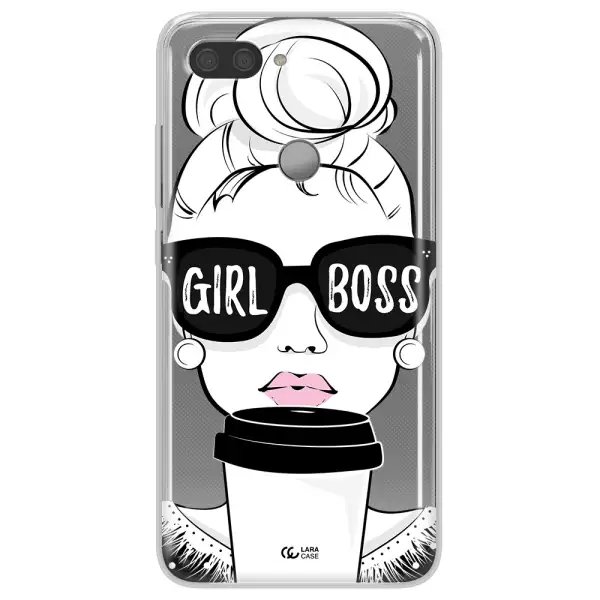 Girl Boss Xiaomi Mi 8 Lite Clear TPU Case