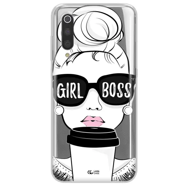 Girl Boss Xiaomi Mi 9 Clear TPU Case