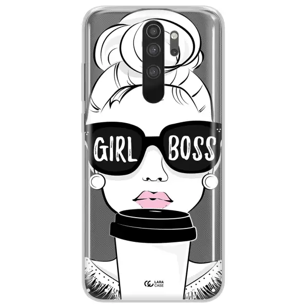 Girl Boss Xiaomi Note 8 Pro Clear TPU Case