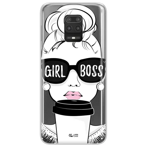 Girl Boss Xiaomi Note 9S Clear TPU Case