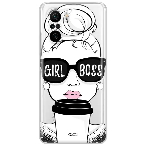Girl Boss Xiaomi Poco F3 Clear Tpu Case