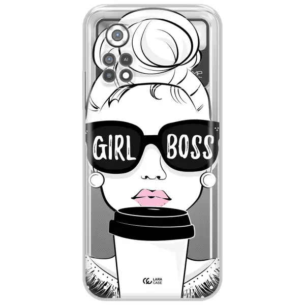 Girl Boss Xiaomi Poco X4 Pro Clear TPU Case