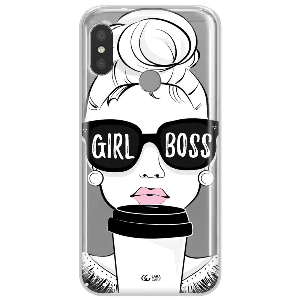 Girl Boss Xiaomi Redmi 6 Pro Clear TPU Case