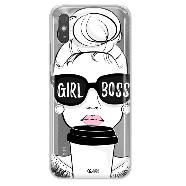Girl Boss Xiaomi Redmi 9A Clear TPU Case