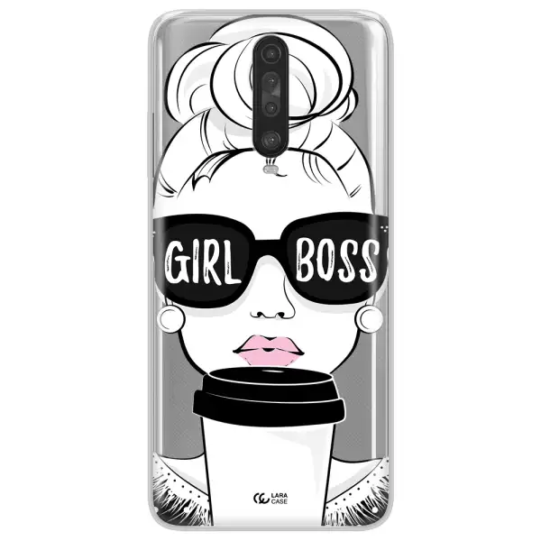 Girl Boss Xiaomi Redmi K30 Clear TPU Case