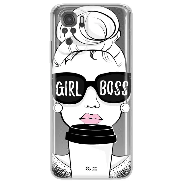 Girl Boss Xiaomi Redmi Note 10S Clear Tpu Case
