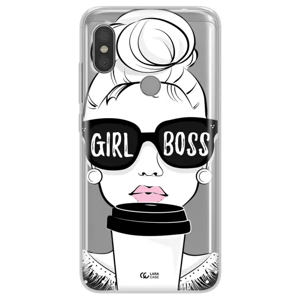 Girl Boss Xiaomi Redmi Note 6 Pro Clear TPU Case
