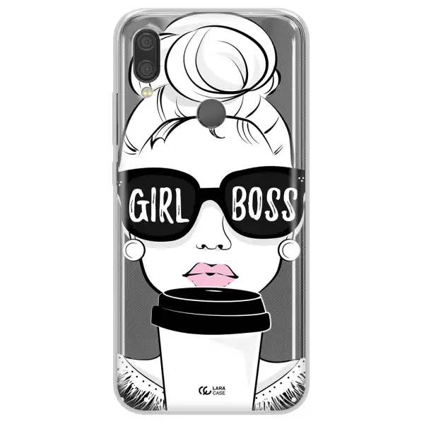 Girl Boss Xiaomi Redmi Note 7 Clear TPU Case