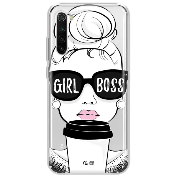 Girl Boss Xiaomi Redmi Note 8T Clear Tpu Case