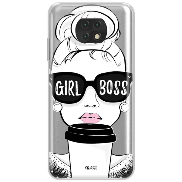 Girl Boss Xiaomi Redmi Note 9T Clear Tpu Case