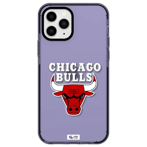 Chicago Bulls Apple iPhone 11 pro max impact Lilac Case