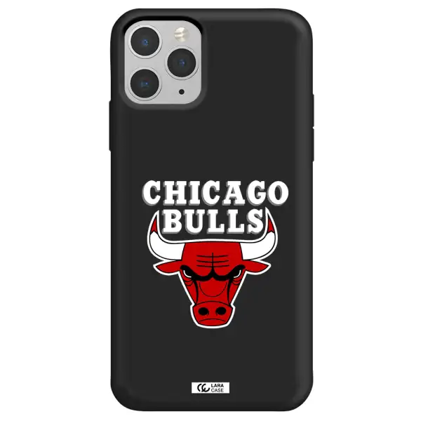 Chicago Bulls Apple iPhone 11 pro Silicone black Case