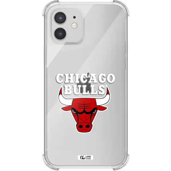 Chicago Bulls Apple iPhone 12 mini Clear PC Case