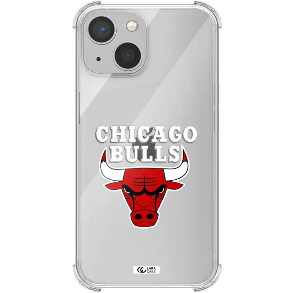 Chicago Bulls Apple iPhone 13 mini Clear PC Case