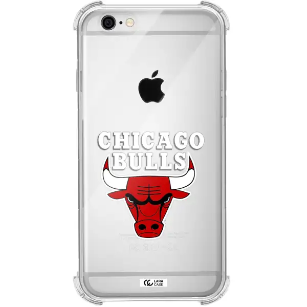 Chicago Bulls Apple iPhone 6 Clear PC Case