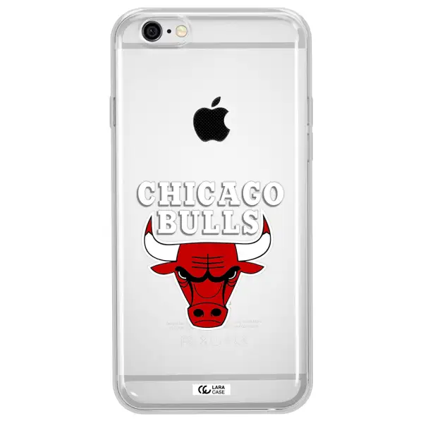 Chicago Bulls Apple iPhone 6 plus Clear TPU Case