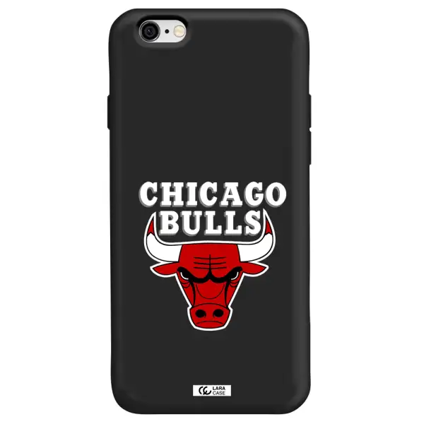 Chicago Bulls Apple iPhone 6 Silicone black Case
