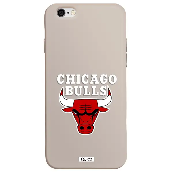 Chicago Bulls Apple iPhone 6 Silicone Stone Case