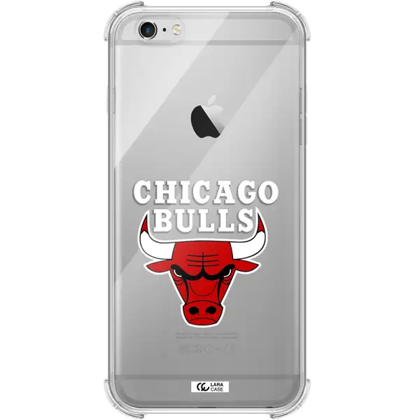 Chicago Bulls Apple iPhone 6S Clear PC Case