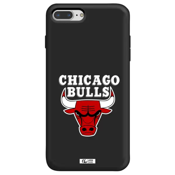Chicago Bulls Apple iPhone 7 plus Silicone black Case