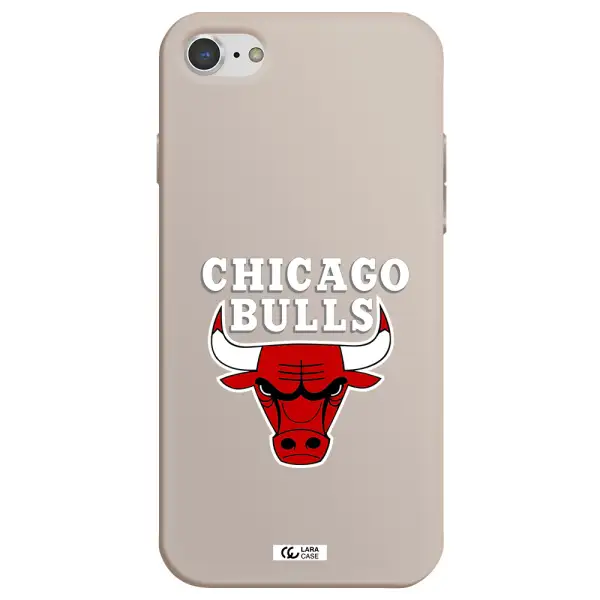 Chicago Bulls Apple iPhone 7 Silicone Stone Case