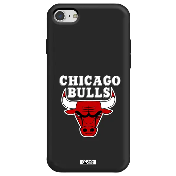Chicago Bulls Apple iPhone 8 Silicone black Case