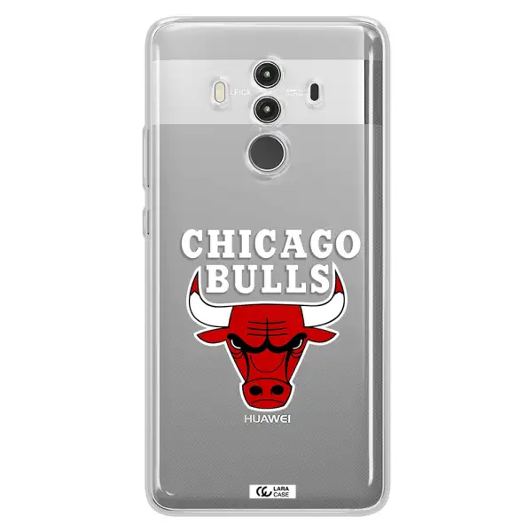 Chicago Bulls Huawei Mate 10 Clear TPU Case