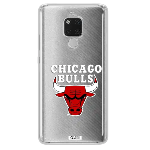 Chicago Bulls Huawei Mate 20X Clear TPU Case