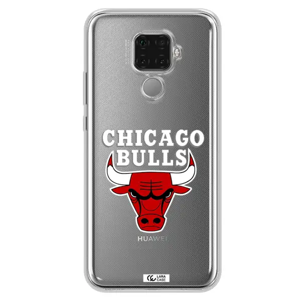 Chicago Bulls Huawei Mate 30 Lite Clear TPU Case