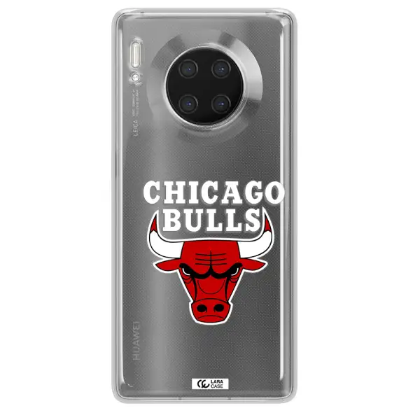 Chicago Bulls Huawei Mate 30 Pro Clear TPU Case