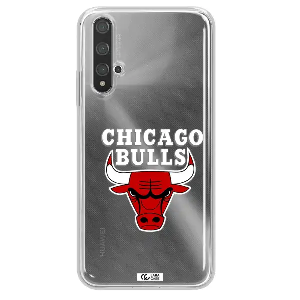 Chicago Bulls Huawei Nova 5t Clear TPU Case