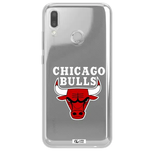 Chicago Bulls Huawei P Smart 2019 Clear TPU Case