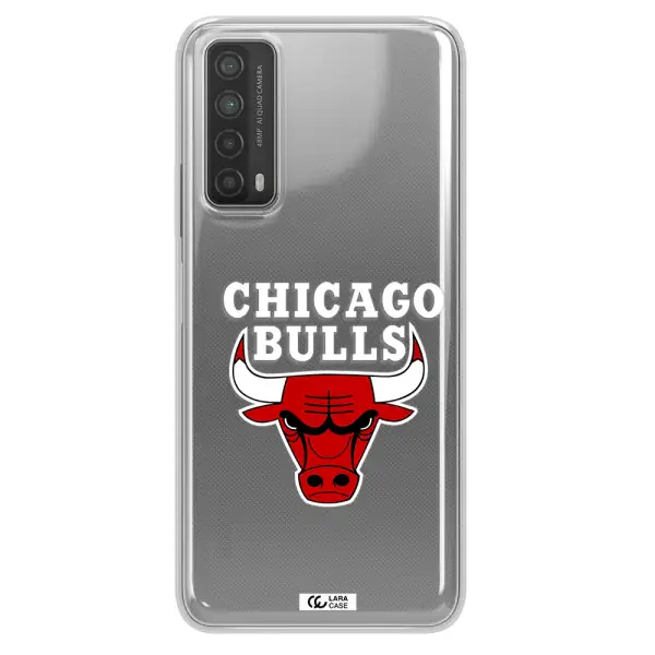 Chicago Bulls Huawei P Smart 2021 Clear TPU Case