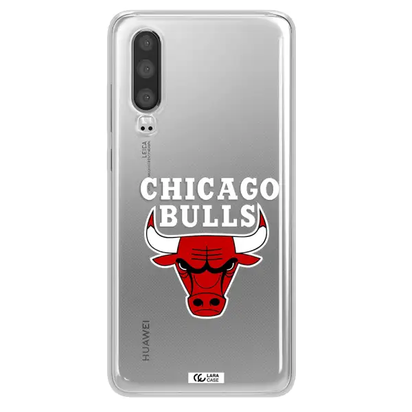 Chicago Bulls Huawei P30 Clear TPU Case