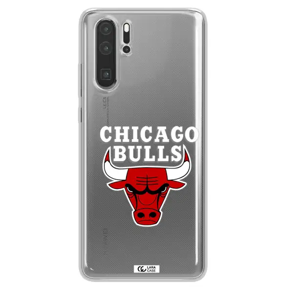 Chicago Bulls Huawei P30 Pro Clear TPU Case