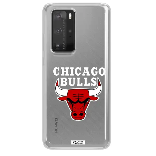 Chicago Bulls Huawei P40 Pro Clear TPU Case