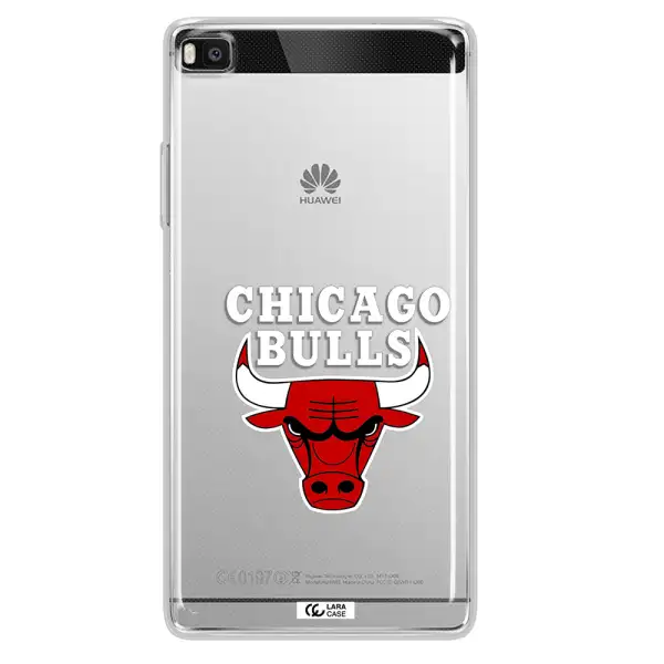 Chicago Bulls Huawei P8 Clear TPU Case
