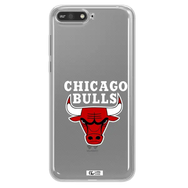 Chicago Bulls Huawei Y6 2018 Clear TPU Case