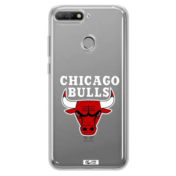Chicago Bulls Huawei Y6 Prime 2018 Clear TPU Case