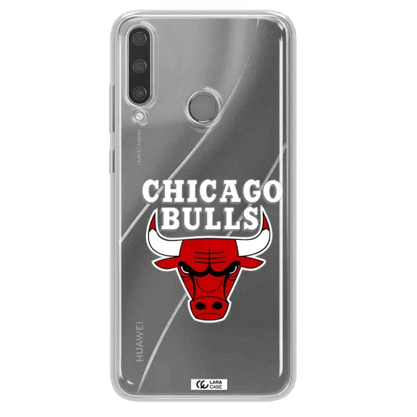 Chicago Bulls Huawei Y6P Clear TPU Case