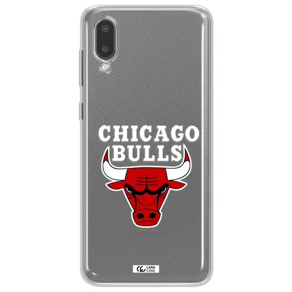 Chicago Bulls Samsung A02 Clear TPU Case