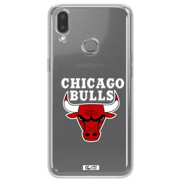 Chicago Bulls Samsung A10S Clear TPU Case