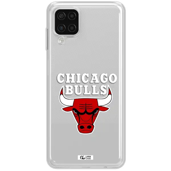 Chicago Bulls Samsung A12 4g Clear TPU Case