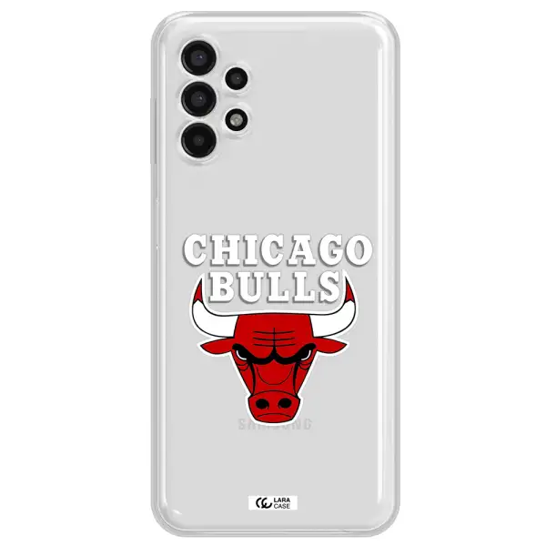 Chicago Bulls Samsung A13 4g Clear TPU Case