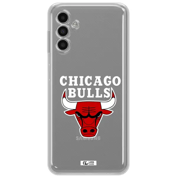 Chicago Bulls Samsung A13 5G Clear Tpu Case