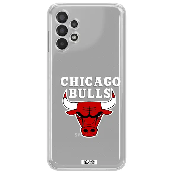 Chicago Bulls Samsung A13 Clear TPU Case