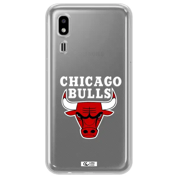 Chicago Bulls Samsung A2 Core Clear TPU Case