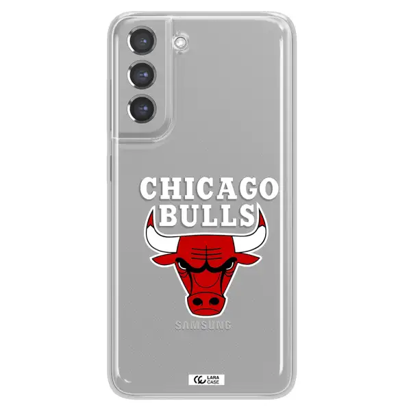 Chicago Bulls Samsung A21 Fe Clear TPU Case